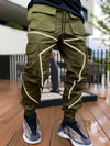 Männer cargo-hosen für den alltag – haltbare utility-hosen mit vielen taschen