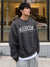Oversized grafik sweatshirt - stylischer lässiger pullover für männer