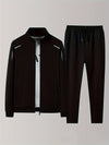 2-teiliger männer tracksuit - stylishes sportoutfit für aktive lebensstile