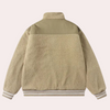 Männer outdoor jacke warm sherpa fleece - praktische schicht für lässige ausflüge