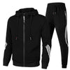 Männers zip-hoodie und jogginghose - strapazierfähiges 2-teiliges tracksuit