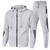 Männers zip-hoodie und jogginghose - strapazierfähiges 2-teiliges tracksuit