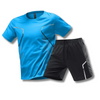 2-teiliges sportanzug - männer trainings t-shirt und shorts