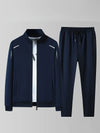 2-teiliger männer tracksuit - stylishes sportoutfit für aktive lebensstile
