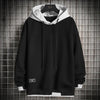 Männerschichtiger hoodie – lässiger pullover mit modernem stil