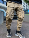 Männer cargo-hosen für den alltag – haltbare utility-hosen mit vielen taschen