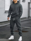 Loungewear tracksuit - stilvolles herren hoodie und jogger ensemble