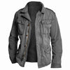 Männer militärstil jacke - robuste utility jacke für entspannte anlässe