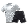 2-teiliges sportanzug - männer trainings t-shirt und shorts