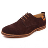 Männer lace-up ankle boots – stylische wildleder schuhe für jede gelegenheit