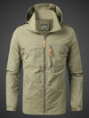 Wasserfeste und winddichte outdoor-jacke - vielseitige leichte männerjacke