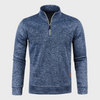 Männer halbzipp-pullover aus sanfter stoffqualität - vielseitiger leichter strickpullover für den alltag