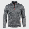 Männer halbzipp-pullover aus sanfter stoffqualität - vielseitiger leichter strickpullover für den alltag