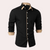 Männerschnittiger button-up shirt - vielseitige und stilvolle bekleidung