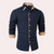 Männerschnittiger button-up shirt - vielseitige und stilvolle bekleidung