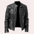 Männer leder motorradjacke - zeitlos und robustes oberbekleidung