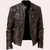 Männer leder motorradjacke - zeitlos und robustes oberbekleidung