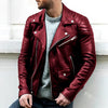 Biker-jacke - zeitloses leder-oberteil für männer