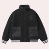 Männer outdoor jacke warm sherpa fleece - praktische schicht für lässige ausflüge