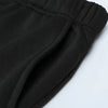 2-teiliger herren tracksuit casual wear - warmer fleece gefütterter schwarzer anzug für entspannte abende