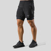 Leichte herren aktiv-shorts mit reissverschluss-tasche – vielseitige trainings- und laufshorts