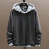 Männerschichtiger hoodie – lässiger pullover mit modernem stil