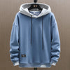 Männerschichtiger hoodie – lässiger pullover mit modernem stil