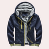 Männer hoodie mit weichem futter - leichter sommerjacke für den alltag