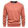 Lässiger langarm-sweater - gemütlicher baumwoll-top für männer