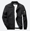 Leichter sommer bomberjacke für männer – vielseitiger reissverschluss-look für freizeit und büro