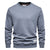 Lässiger langarm-sweater - gemütlicher baumwoll-top für männer