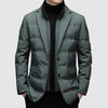 Isolierte männer blazer - edler, warmer jacke für modernen stil
