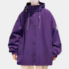 Leichter regenmantel für männer – trendy kapuzenjacke für lässige outdoor-aktivitäten – atmungsaktives material für jedes wetter