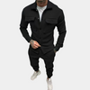 2-teiliger herren casual trainingsanzug - modernes jogger ensemble