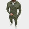 2-teiliger herren casual trainingsanzug - modernes jogger ensemble