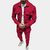 2-teiliger herren casual trainingsanzug - modernes jogger ensemble