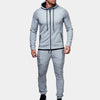 2-teiliges trainingsanzug-set - moderner männer trainingslook