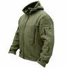 Fleece zip-jacke – men’s isolierte oberbekleidung für outdoor-aktivitäten