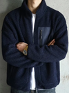 Männer fleece-jacke mit reissverschluss - vielseitiger outdoor-sweater