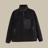 Fleece zip-jacke - vielseitige outdoor-schicht für männer