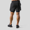 Leichte herren aktiv-shorts mit reissverschluss-tasche – vielseitige trainings- und laufshorts