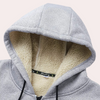 Männers gemütlicher fleece-jacke mit reissverschluss – alltagsjacke für jeden tag