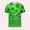 Geometrisches muster t-shirt - trendiger männer grafik tee