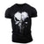 Männer t-shirt mit totenkopf-design - trendiges shirt für lässige anlässe