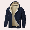 Männers gemütlicher fleece-jacke mit reissverschluss – alltagsjacke für jeden tag