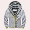 Männer hoodie mit weichem futter - leichter sommerjacke für den alltag