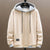 Männerschichtiger hoodie – lässiger pullover mit modernem stil