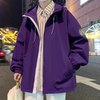 Leichter regenmantel für männer – trendy kapuzenjacke für lässige outdoor-aktivitäten – atmungsaktives material für jedes wetter