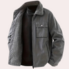 Männers freizeitjacke mit sherpa-futter - vielseitige outdoor-bekleidung für jede saison