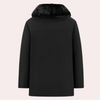 Männers gefütterte winterjacke - robuste oberbekleidung mit pelzfutter und praktischen taschen